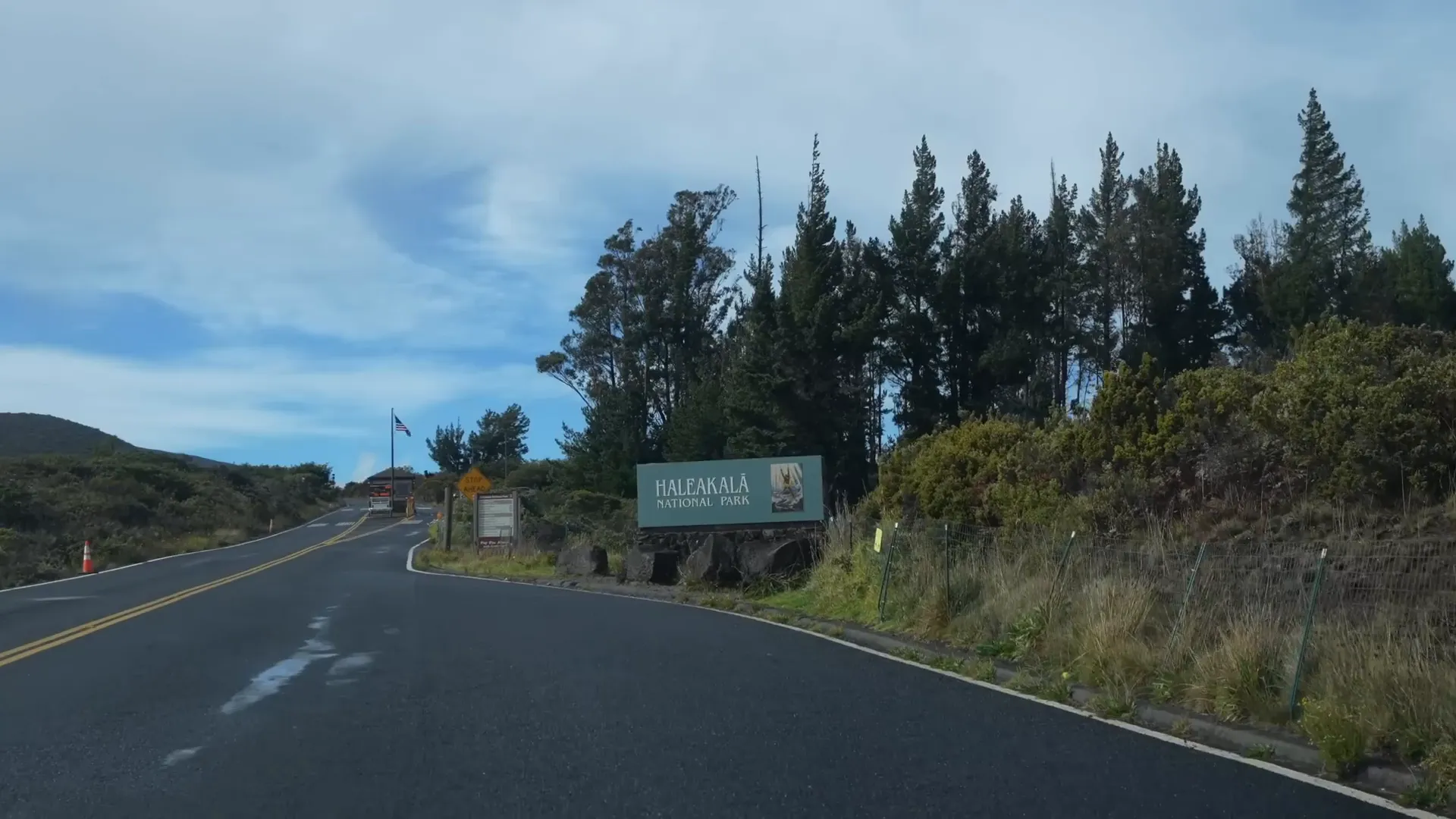 Cloudy weather at Haleakala