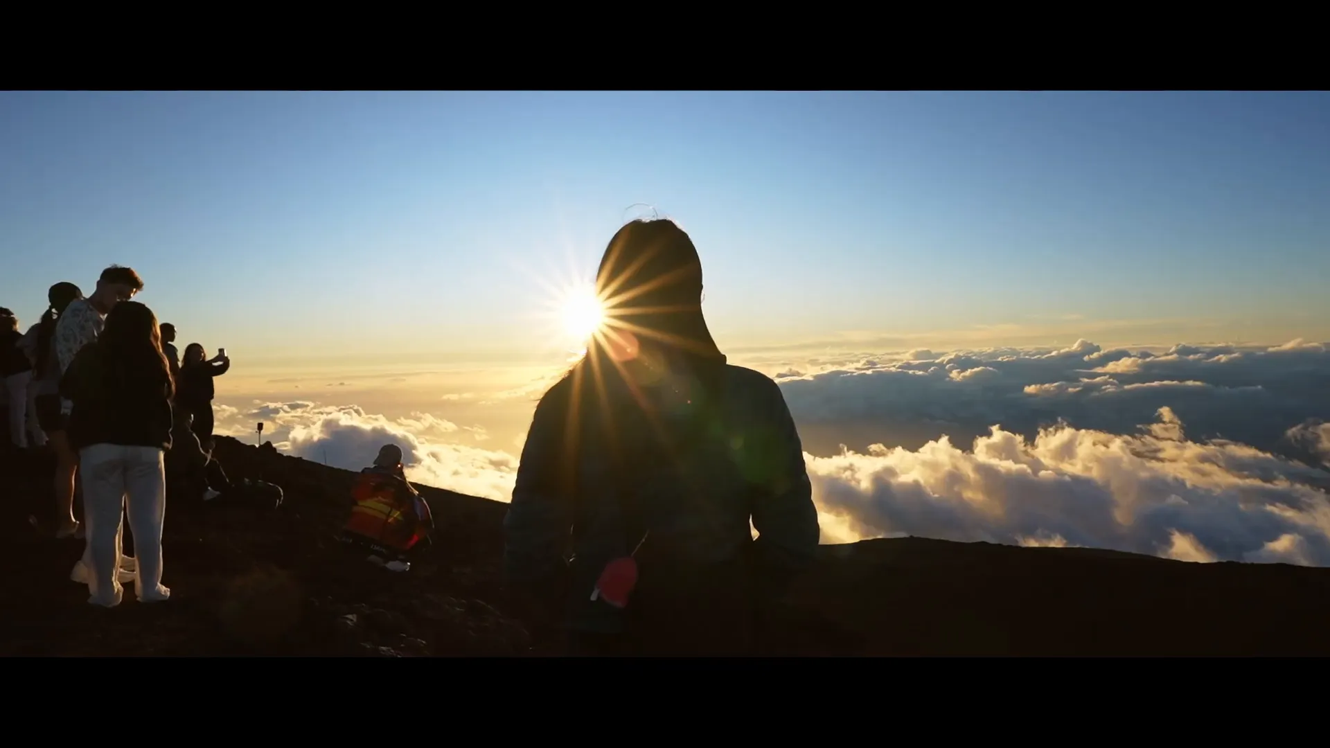 Sunset view from Haleakala