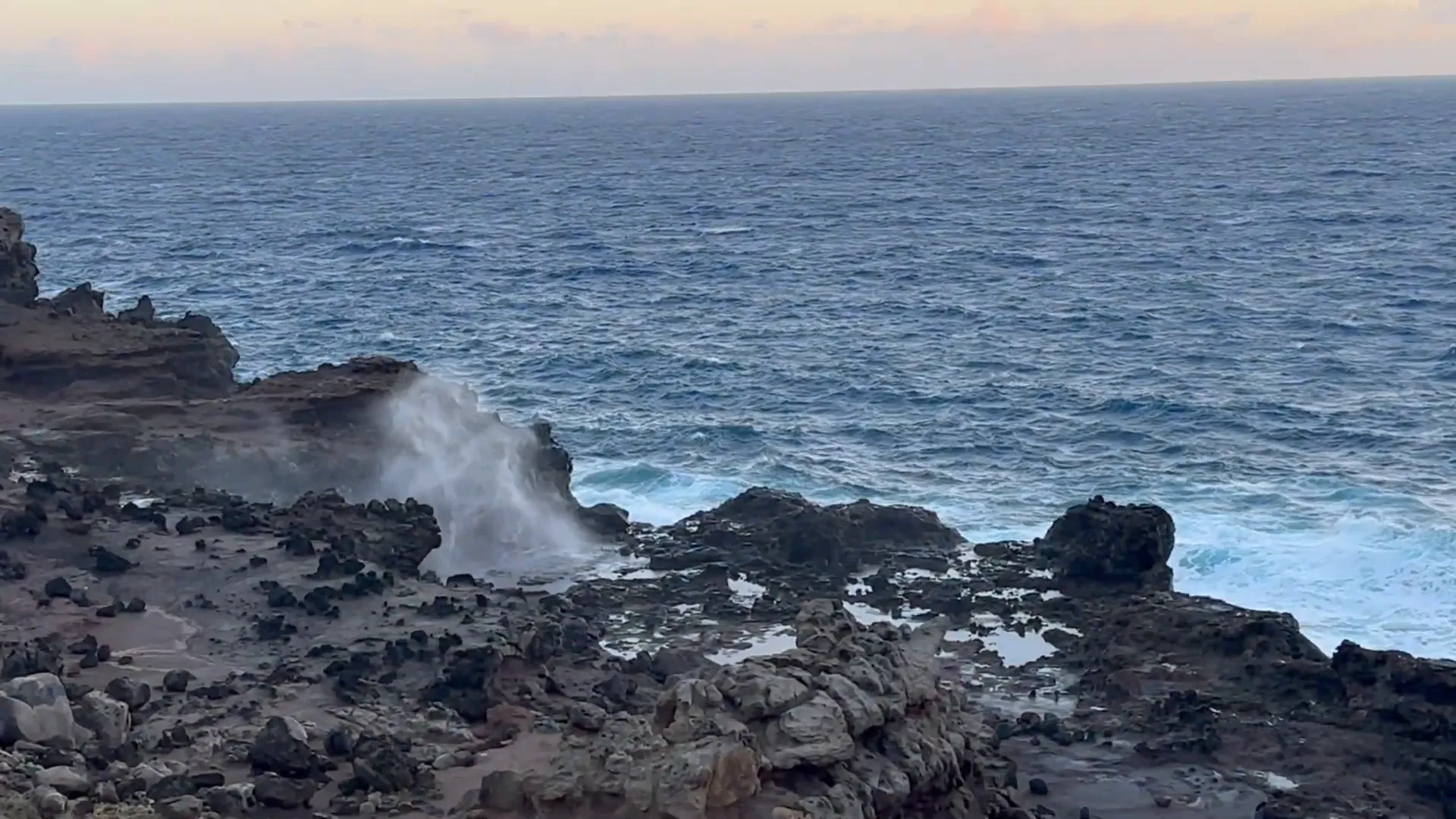 Nakalele Blowhole eruption
