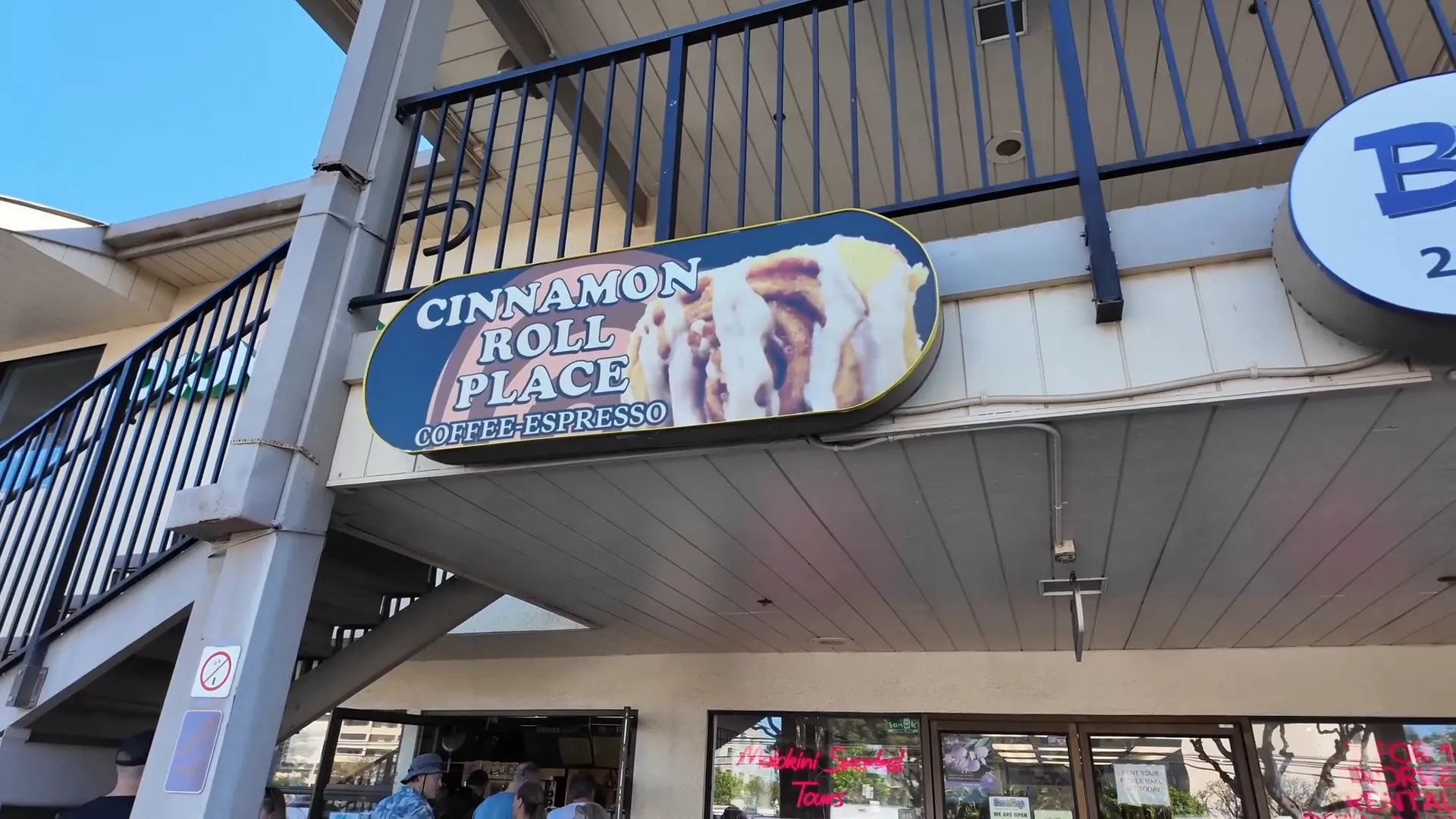 Cinnamon rolls at Cinnamon Roll Place